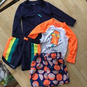 Cat and Jack 3T Swim bundle